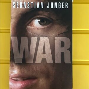 Sebastian Junger 'War' Paperback - Brown/Black Cover